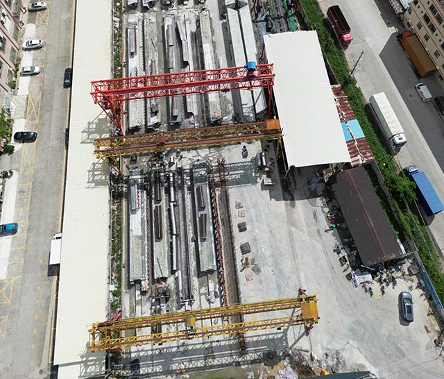 橋梁生產(chǎn)場(chǎng)地