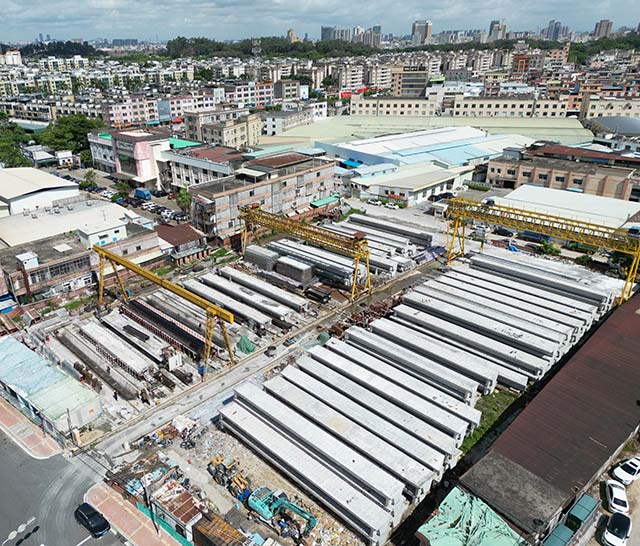 預(yù)制梁板生產(chǎn)場(chǎng)地